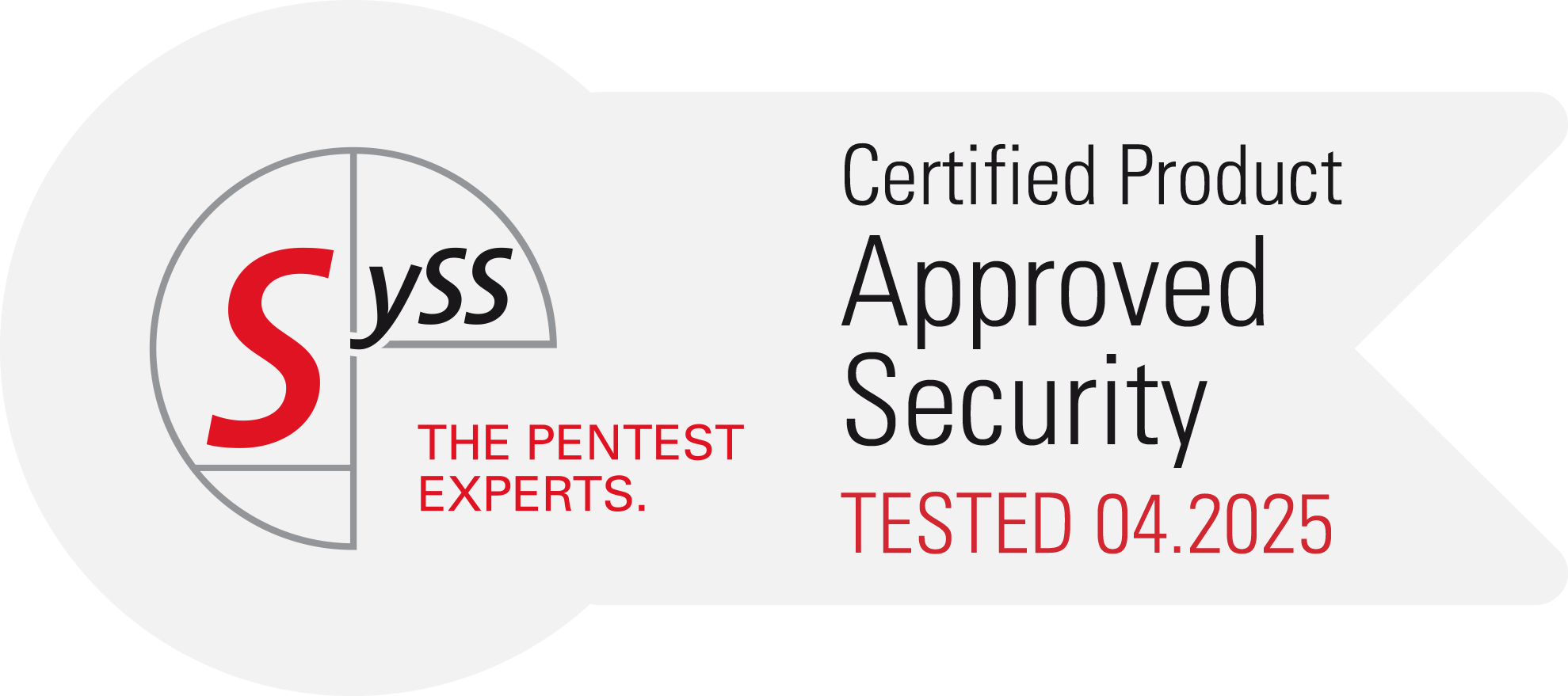 Certified Product Approved Security
