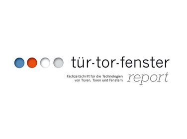 Logo Tür Tor Fenster Report