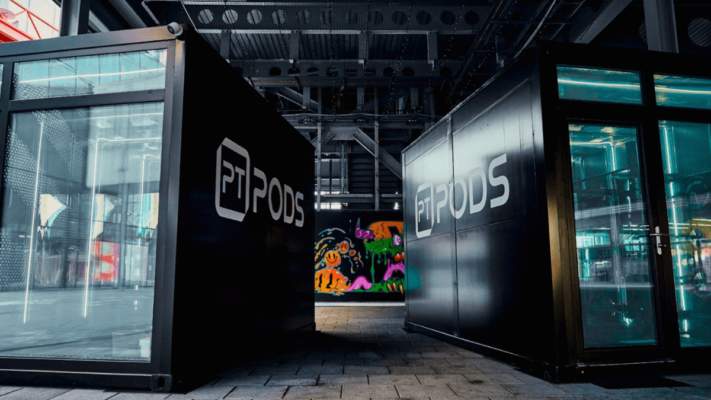 Fitnesspods mit dem Smartphone öffnen