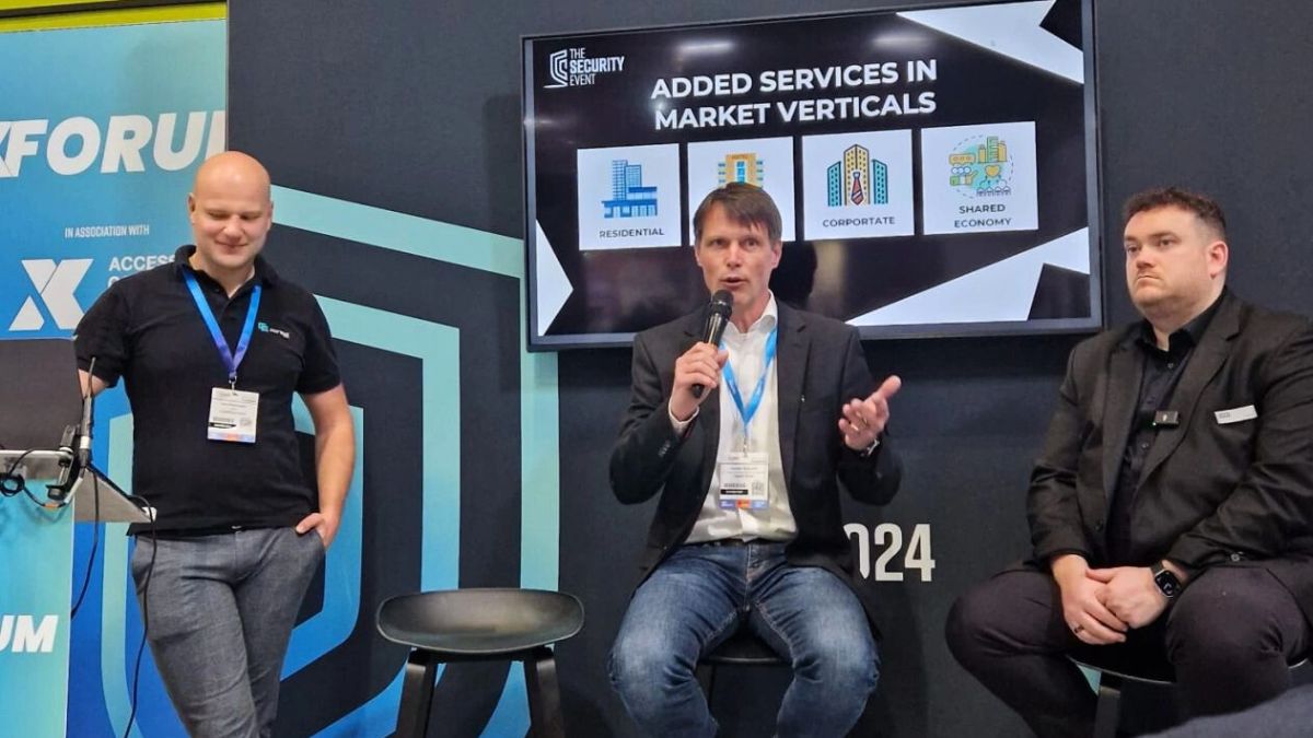 Jochen Schurich live at stage at The Security Event 2024