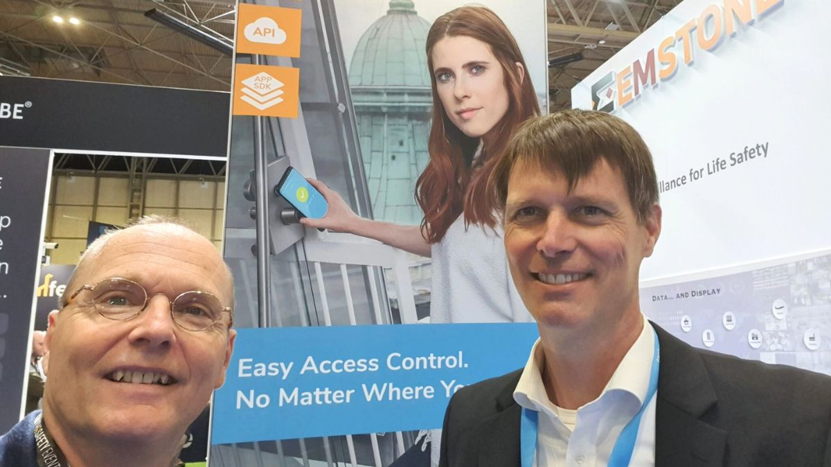 Jochen Schurich and Werner Roest at The Security Event 2024