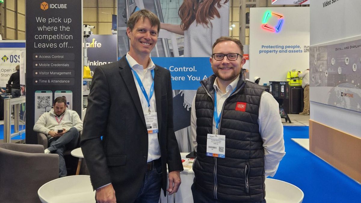 Jochen Schurich and Tom Graigner at The Security Event 2024