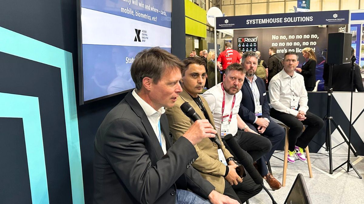 Jochen Schurich live at stage at The Security Event 2024