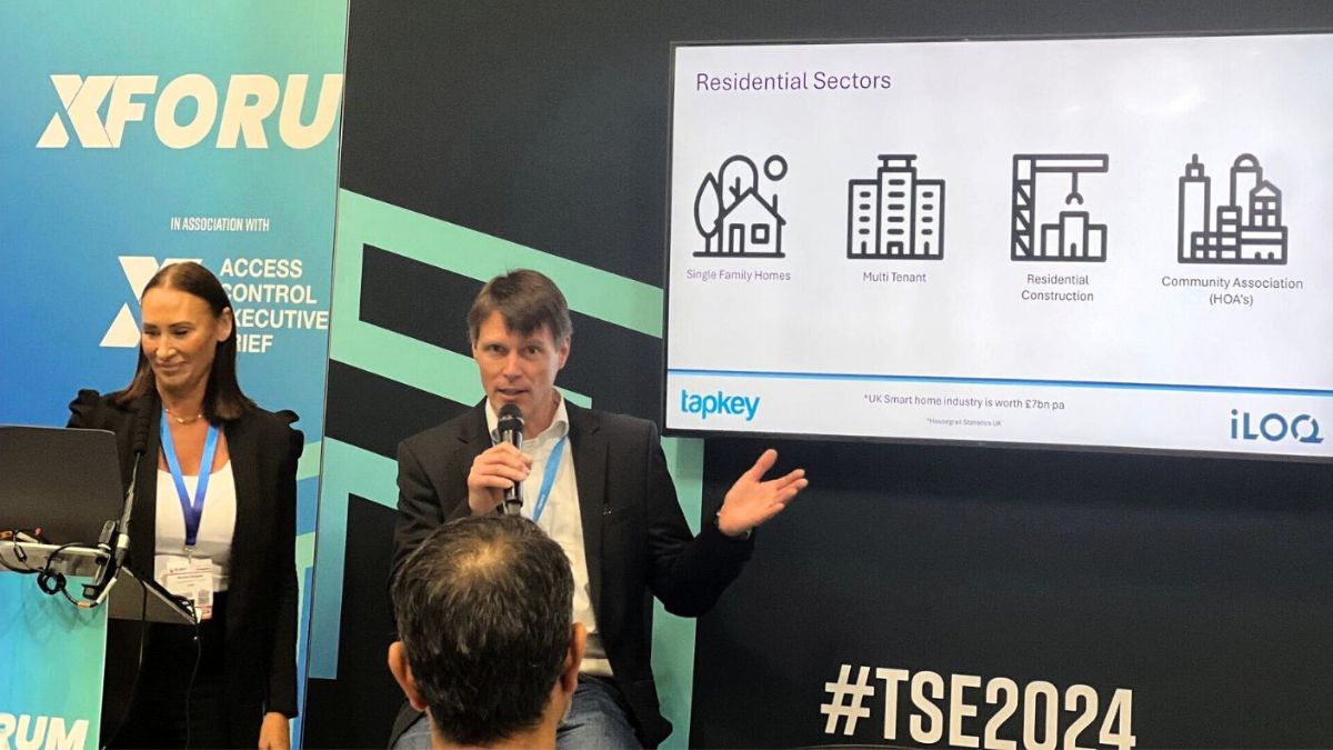 Jochen Schurich live at stage at The Security Event 2024